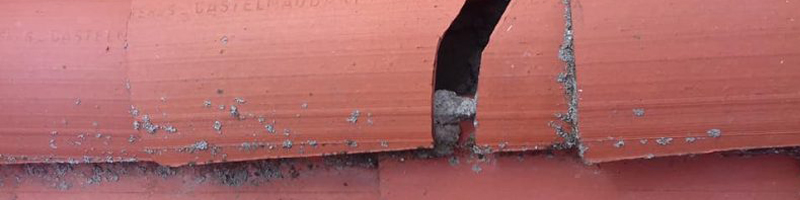 réparer tuile cassée